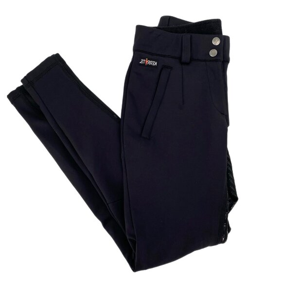 Kerrits Black Mid-Rise Skinny Leggings | Size S - Picture 3 of 6